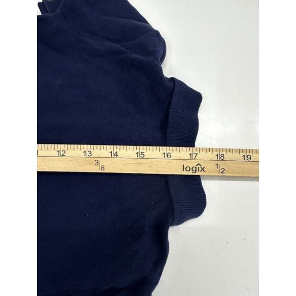 Polo Ralph Lauren Boys Polo Size 3/3T Blue Short Sleeve Navy Yellow USA Pony VTG - Picture 8 of 9